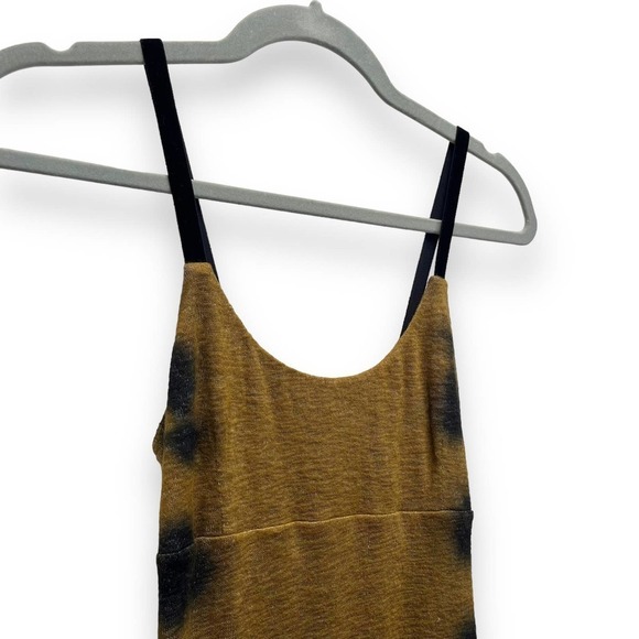 LNA Jericho Tie Dye Knit Body Con Midi Dress Olive Green Size Small - Picture 5 of 10